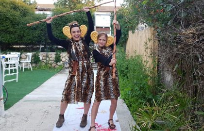 מסיבת פורים-האלווין : תכנית 'שותפים לדרך' בבאר שבע