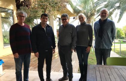 ביקור ראש עיריית הוד השרון ב'למרחב'
