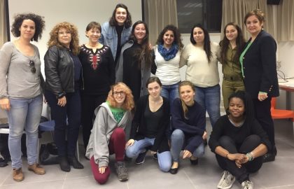 מפגש לקבוצת 'צעירות לקריירה' בשיתוף עם נשות אריה יהודה