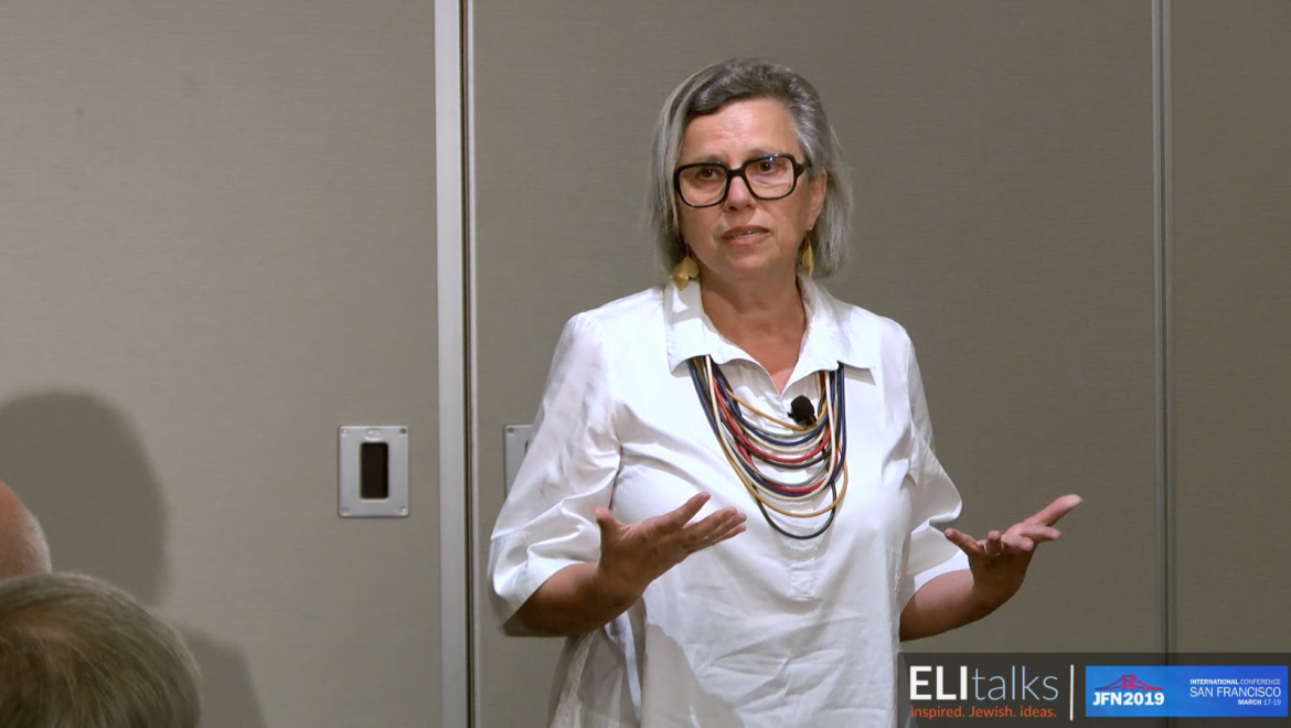 שולה מוזס בכנס הבינלאומי של Jewish Funders Network